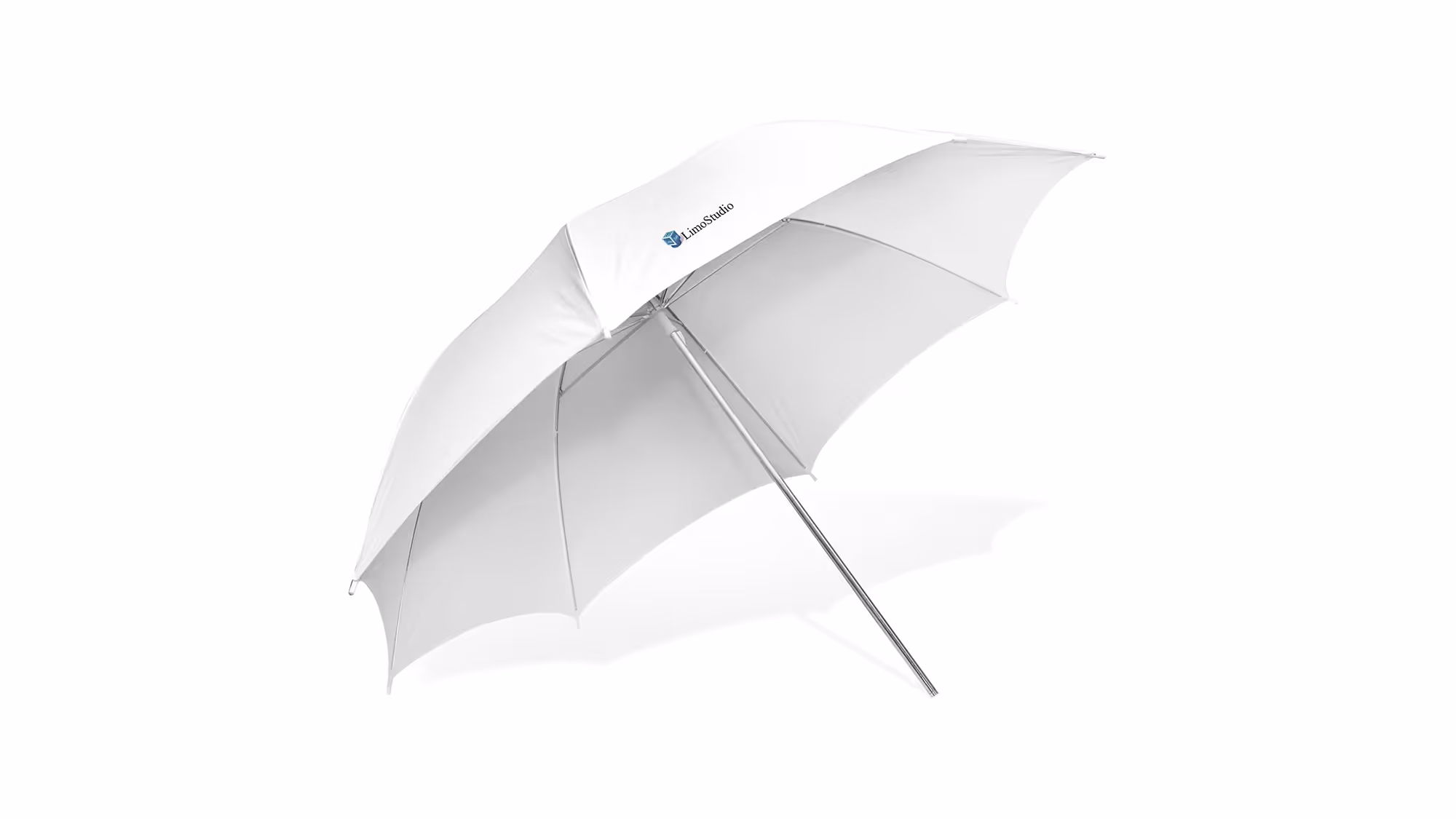 Translucent White Umbrella LimoStudio